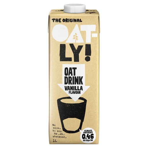 [10558] Oatly Ambient Oat Drink - Vanilla X 6 X 1L