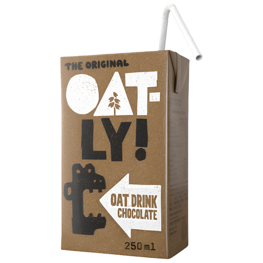 [10981] Oatly Ambient Oat Drink - Small Chocolate X 18 X 250ml