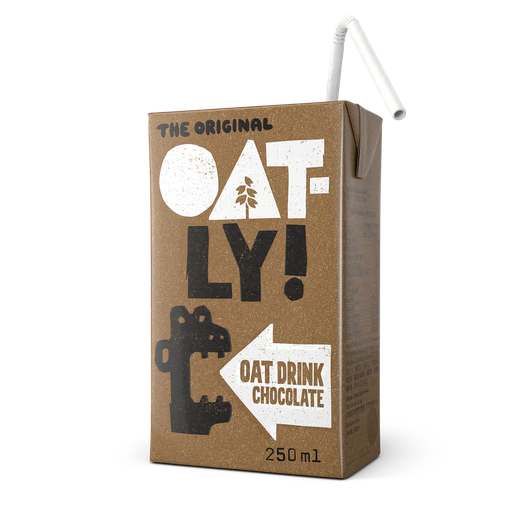 [10981] Oatly Ambient Oat Drink - Small Chocolate X 18 X 250ml