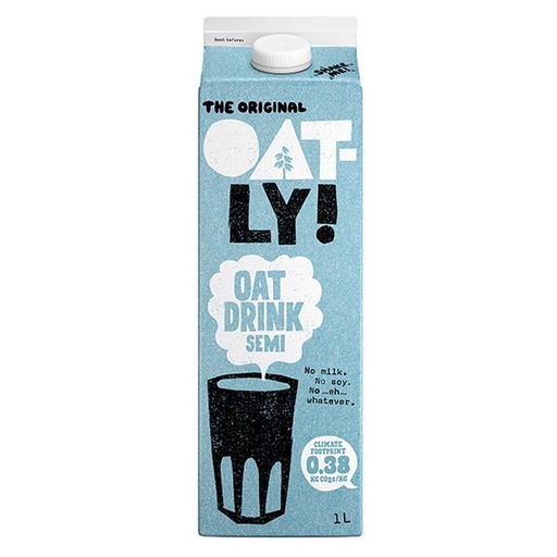 [9438]  Oatly Chilled Oat Drink - Semi X 6 X 1L