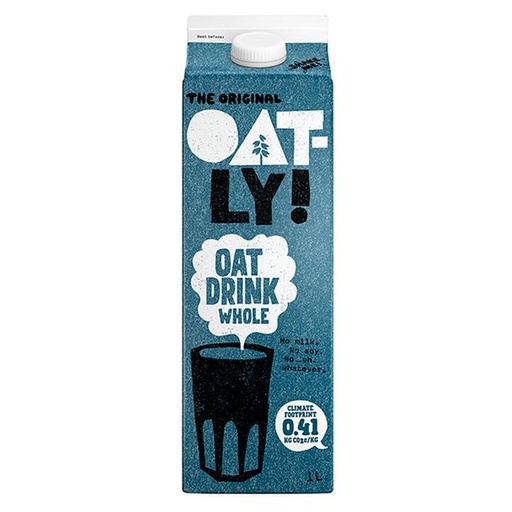 [9440] Oatly Chilled Oat Drink - Whole X 6 X 1L
