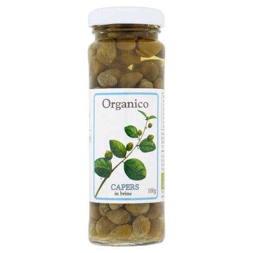 [6745] Organico Organic Antipasti - SMALL Capers X 12 X 100ml