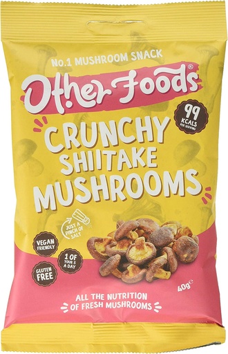 [11042] [10% OFF] Other Foods Snacks - Crunchy Shiitake Mushrooms X 6 X 40g