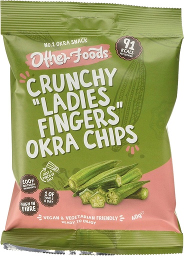 [11045] [10% OFF] Other Foods Snacks - Crunchy Ladies Fingers Okra X 6 X 40g