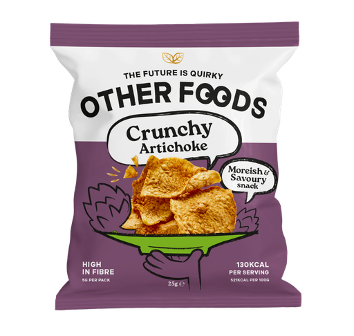 [11046] Other Foods Snacks - Crunchy Artichoke chips X 16 X 25g