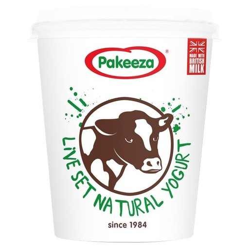 [13713] Pakeeza Natural Yoghurt - SMALL Live Set 425g