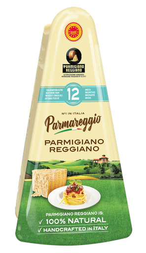 [11983] Parmareggio Cheese - Parmigiano Reggiano 12 Month Wedge 150g