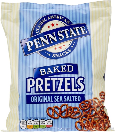 [5934] Penn State Pretzels - Salted X 8 X 175g