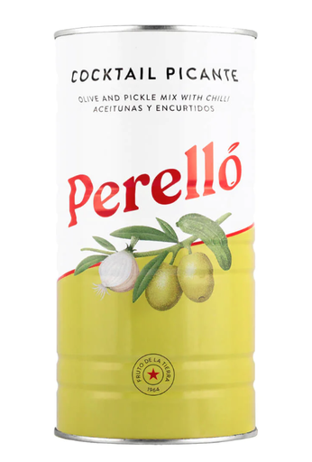 [12602] [15% OFF] Perello Olives - LARGE Cocktail Picante Spicy X 6 X 700g