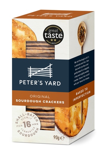 [10949] Peter's Yard Sourdough Cracker - Original X 8 X 90g