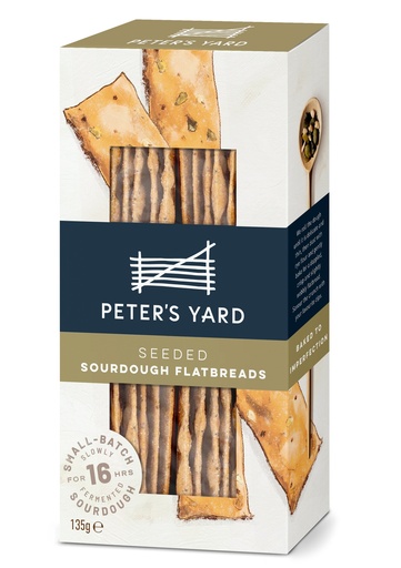 [10954] [20% OFF] Peter's Yard Sourdough Flatbreads - Seeded X 6 X 135g