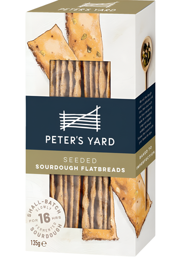 [10954] [20% OFF] Peters Yard Sourdough Flatbreads - Seeded X 6 X 135g