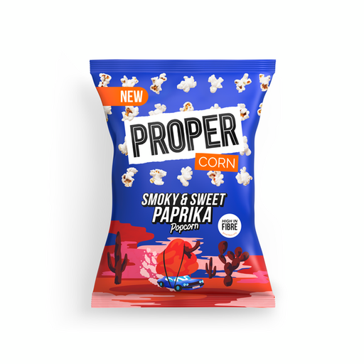 [13784] Propercorn Popcorn - Smoky and Sweet Paprika X 8 X 70g
