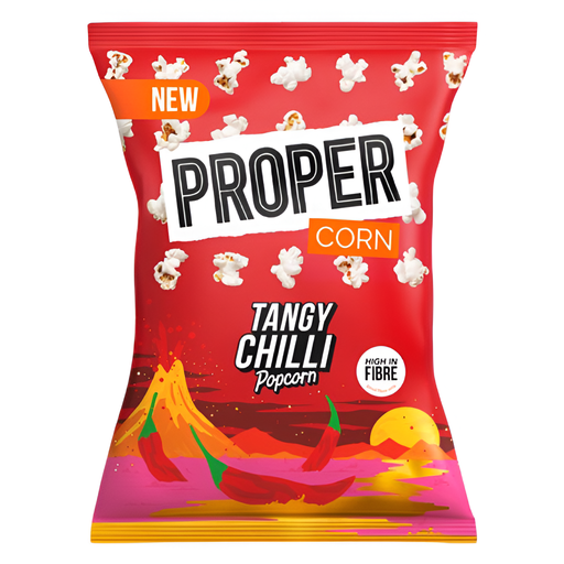 [13785] Propercorn Popcorn - Tangy Chilli X 8 X 70g