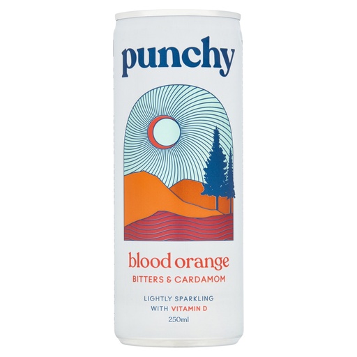 [9916] Punchy Drinks - Blood Orange, Bitters & Cardamom X 12 X 250ml