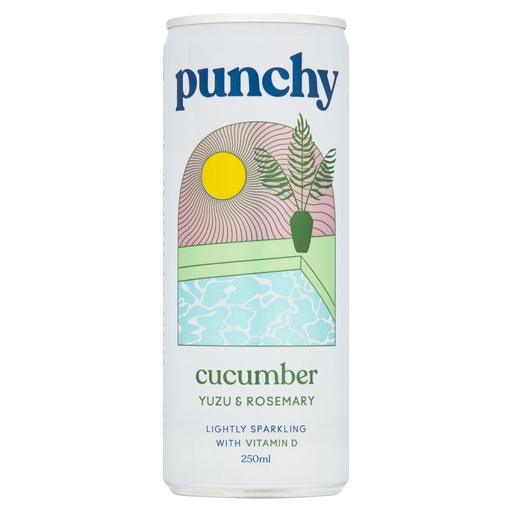 [9917] Punchy Drinks - Yuzu, Cucumber & Rosemary X 12 X 250ml