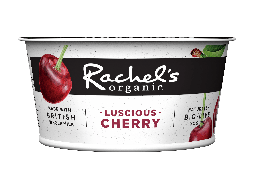 [4003] Rachels Organic  Yoghurt - SMALL Cherry 150g