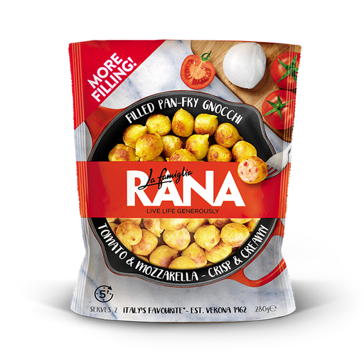 [10321] [10% OFF] Rana Fresh Filled Pan-fry Gnocchi - Tomato & Mozarella 280g