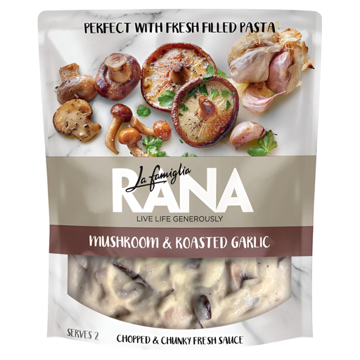 [13783] Rana Fresh Pasta Sauce - Mushroom and Roasted Garlic 200g