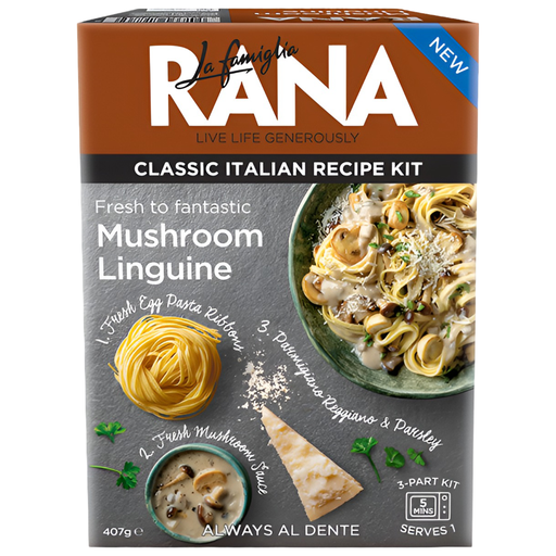 [10305] Rana Recipe Meal Kit - Mushroom Linguine 407g