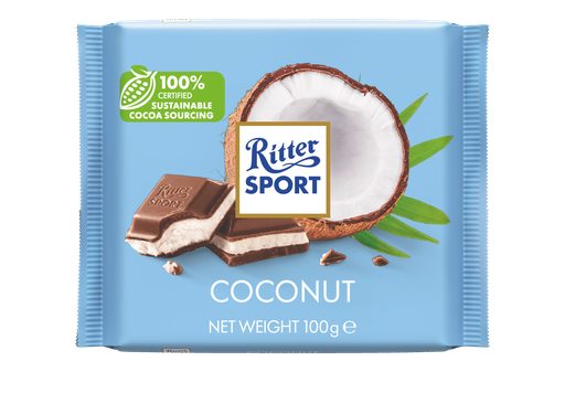 [12471] [10% OFF] Ritter Sport Chocolate Colour - Coconut X 12 X 100g