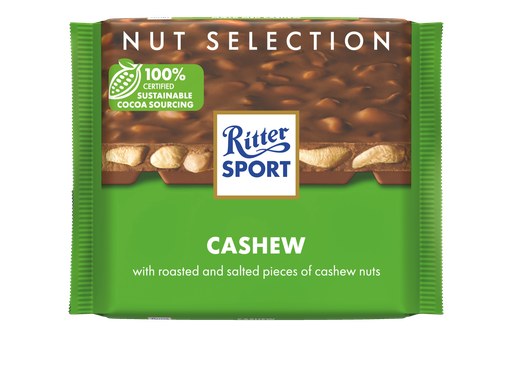 [12478] [10% OFF] Ritter Sport Chocolate Nut - Cashew X 12 X 100g