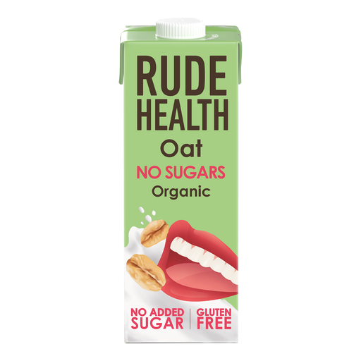 [11144] [15% OFF] Rude Health Drinks - No Sugars Oat X 6 X 1L