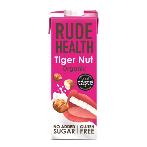 [4908] Rude Health Drinks - Organic Tigernut Drink X 6 X 1L