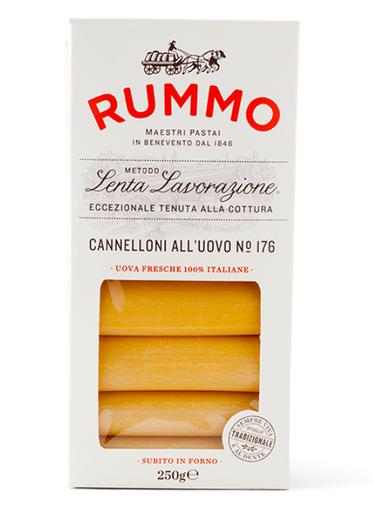 [11947] Rummo Pasta - Egg Cannelloni N176 X 12 X 250g