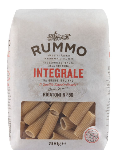 [11953] Rummo Pasta - Rigatoni Wholewheat N50 X 16 X 500g