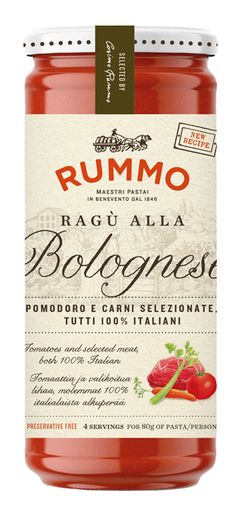 [11928] Rummo Sauce - Ragu alla Bolognese X 6 X 340g