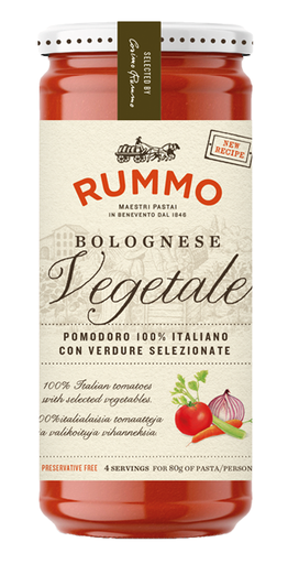 [11929] Rummo Sauce - Bolognese Vegetable X 6 X 340g