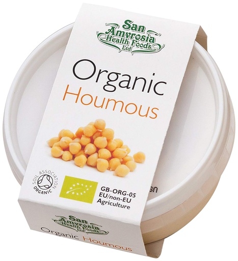 [2881] San Amvrosia Dips - ORGANIC Houmous SMALL 170g