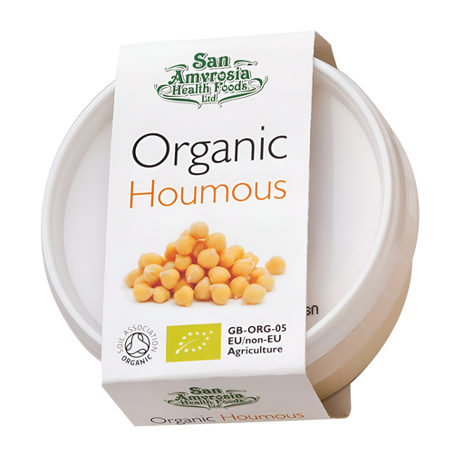 [2881] San Amvrosia Dips - SMALL Organic Houmous 170g
