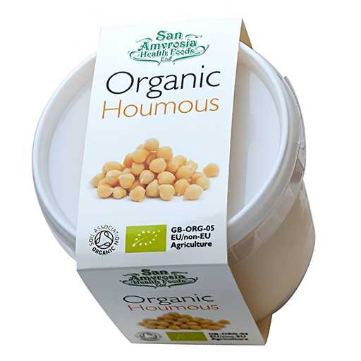 [4170] San Amvrosia Dips - ORGANIC Houmous LARGE 340g