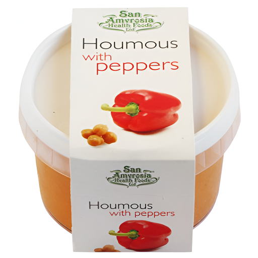 [4289] San Amvrosia Dips - Pepper Houmous 228g