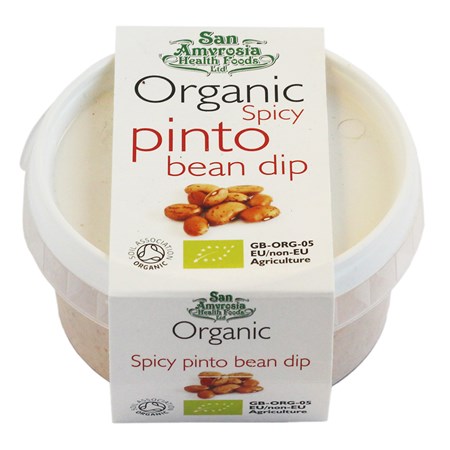 [6725] [PRE ORDER] San Amvrosia Dips - Organic Spicy Pinto Bean Dip 170g
