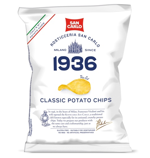 [8199] San Carlo Crisps - Classic X 16 X 150g