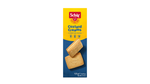 [11856] Schar Gluten Free Biscuits - Custard Cream X 6 X 125g
