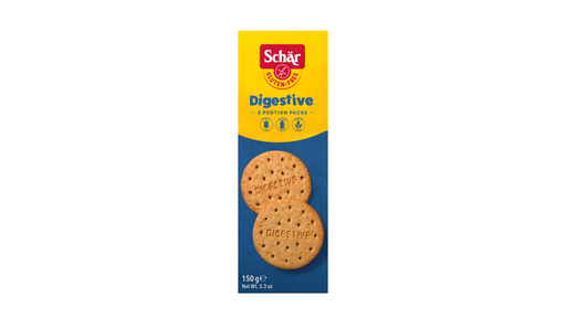 [11858] Schar Gluten Free Biscuits - Digestive X 6 X 150g
