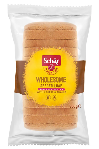 [11349] Schar Gluten Free Bread - Wholesome Seeded X 4 X 300g