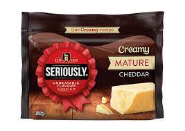[4920] Seriously Strong Cheese - BLOCK Mature Cheddar 350g