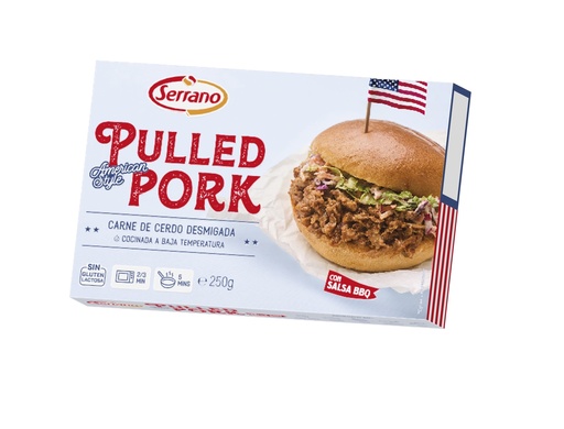 [13797] Serrano Cooked Meat - Pulled Pork 250g