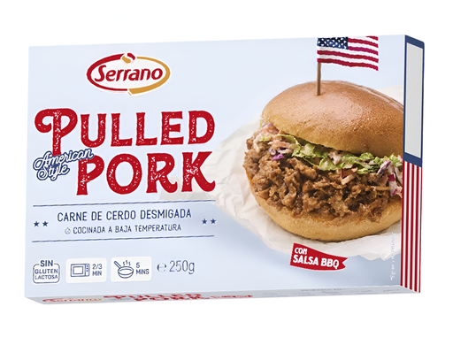[13797] Serrano Cooked Meat - Pulled Pork 250g