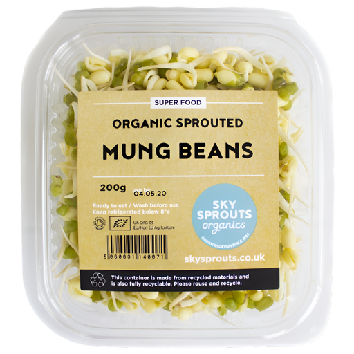 [13100] SkySprouts Organic Sprouts - Mung 200g