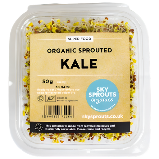 [13218] SkySprouts Organic Sprouts - Kale 50g