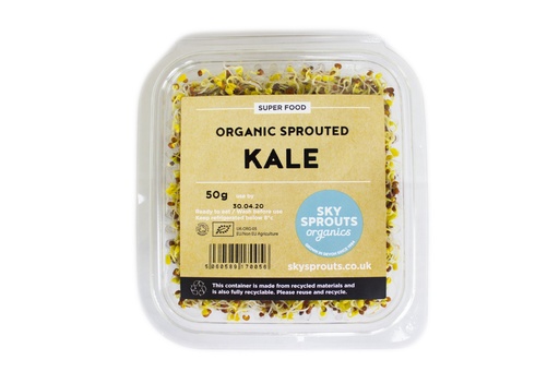 [13218] SkySprouts Organic Sprouts - Kale 50g