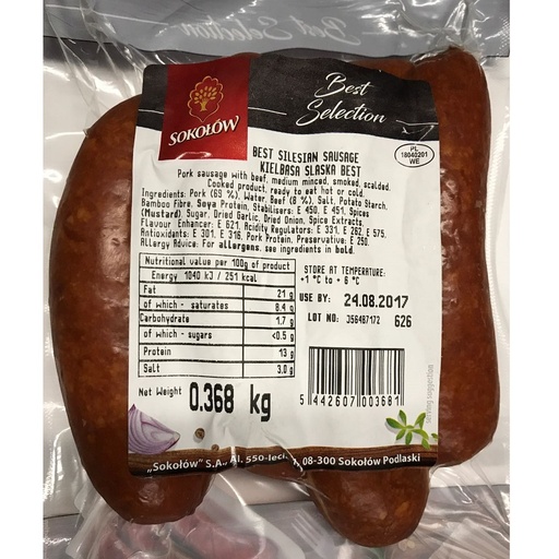 [2570] Sokolow Meats - Silesian 300g
