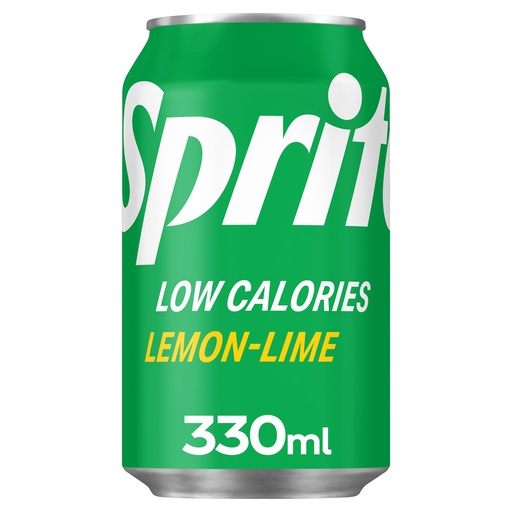 [12895] Sprite Soft Drinks - GB CAN Original X 24 X 330ml