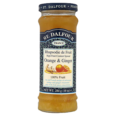 [6765] St Dalfour Jam - Orange & Ginger X 6 X 284g